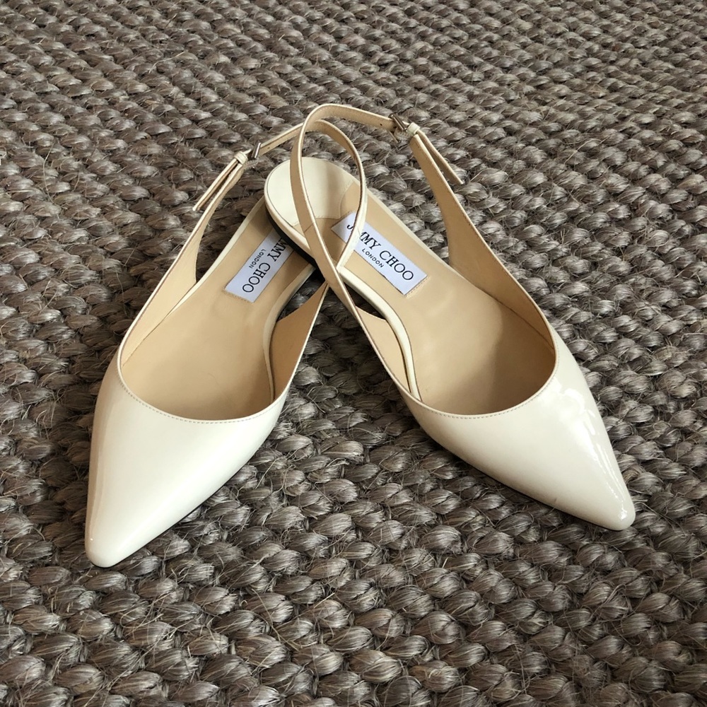 Jimmy Choo patent flats!